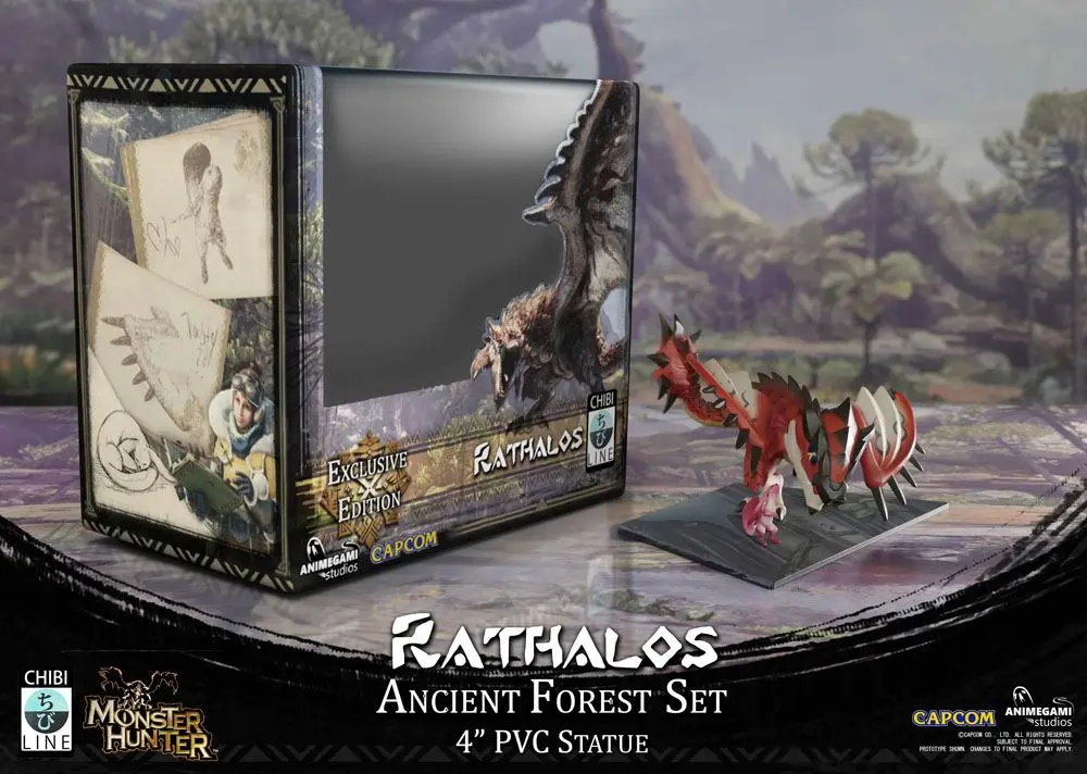 Monster Hunter Statuie PVC Rathalos Exclusive Edition 10 cm poza produsului