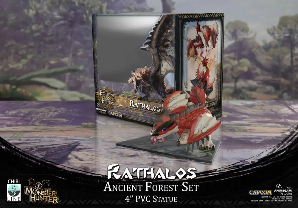 Monster Hunter Statuie PVC Rathalos Exclusive Edition 10 cm poza produsului