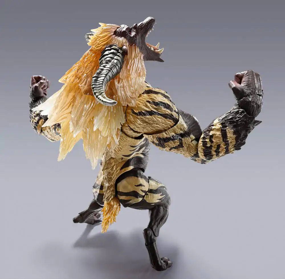 Monster Hunter S.H. Monster Arts Figurina de acțiune Furious Rajang 20 cm poza produsului