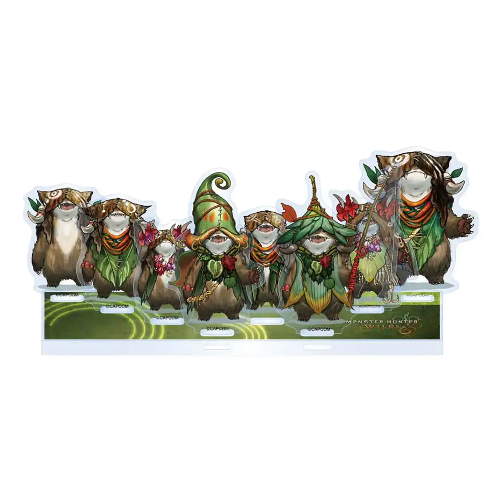 Monster Hunter Wilds Stand Acrilic Chomber Set 15 cm poza produsului