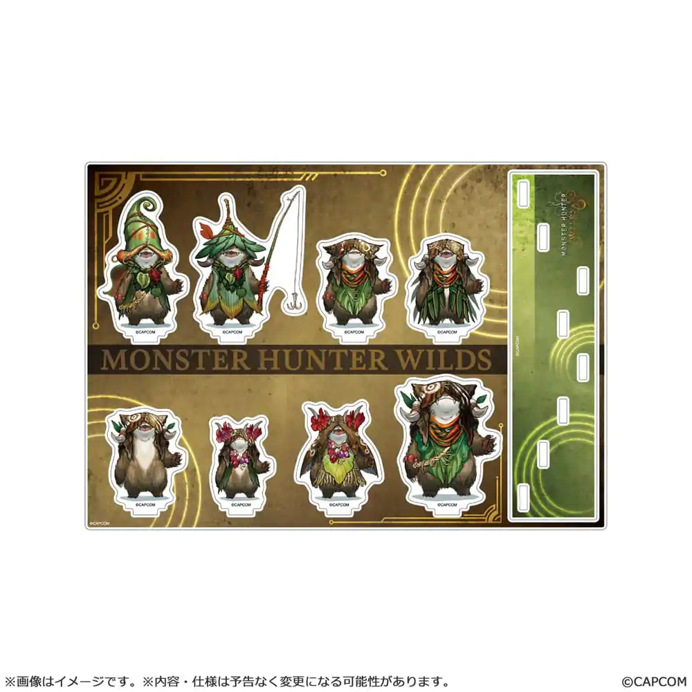 Monster Hunter Wilds Stand Acrilic Chomber Set 15 cm poza produsului