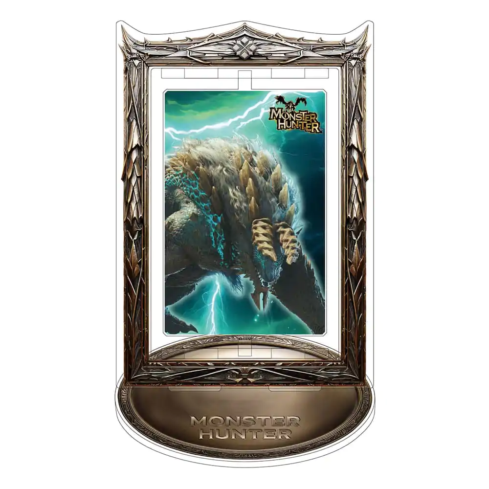 Monster Hunter Acrilic Stand Zinogre Rotativ 14 cm poza produsului