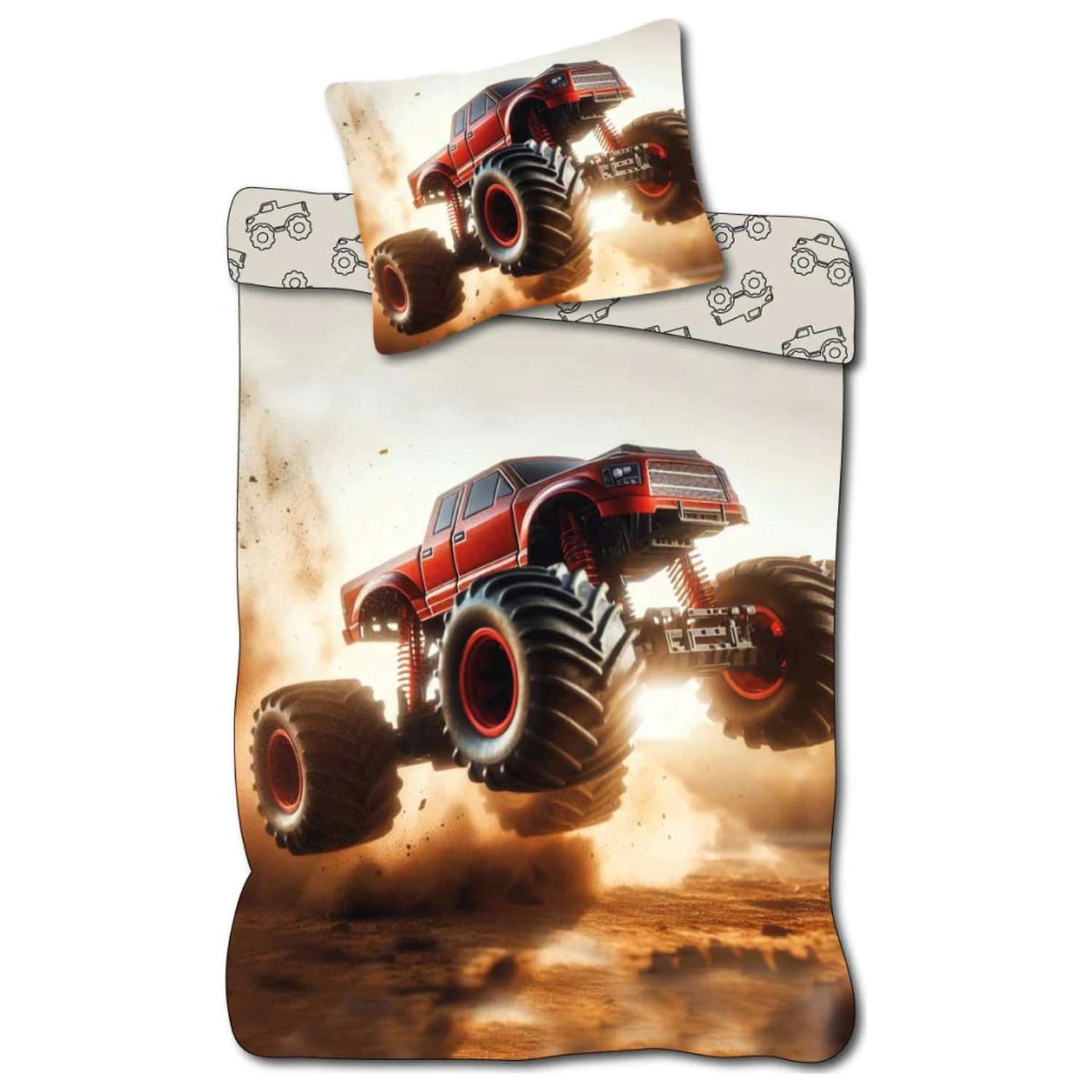 Husa de pilota Monster Truck Rally poza produsului