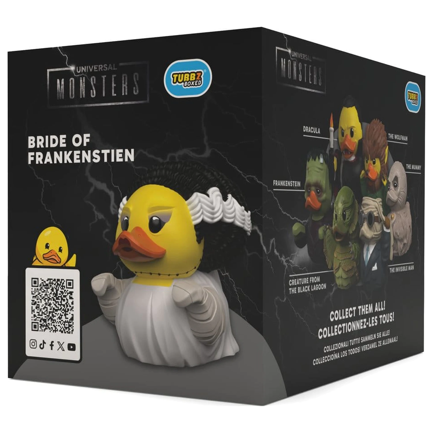 Monsters Tubbz Figura din PVC Bride of Frankenstein Boxed Edition 10 cm poza produsului