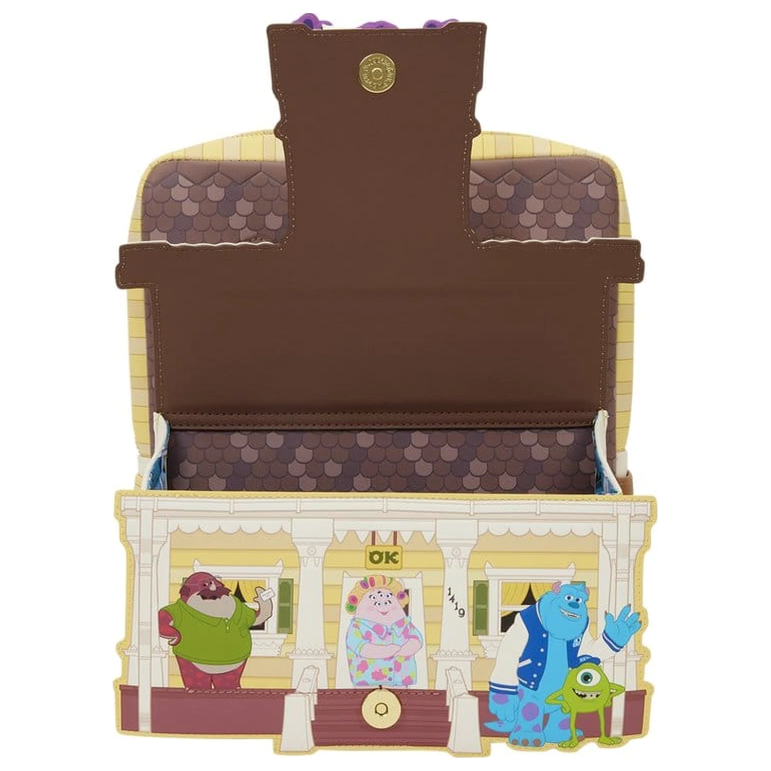 Monsters University Oozma Kappa House Figural Mini Rucsac poza produsului