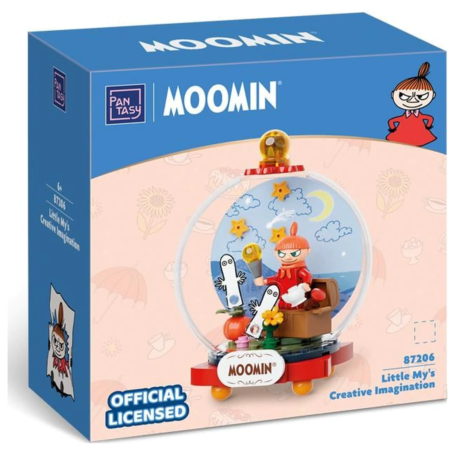 Moomin Little My's Creative Imagination Set de constructie 83 piese poza produsului