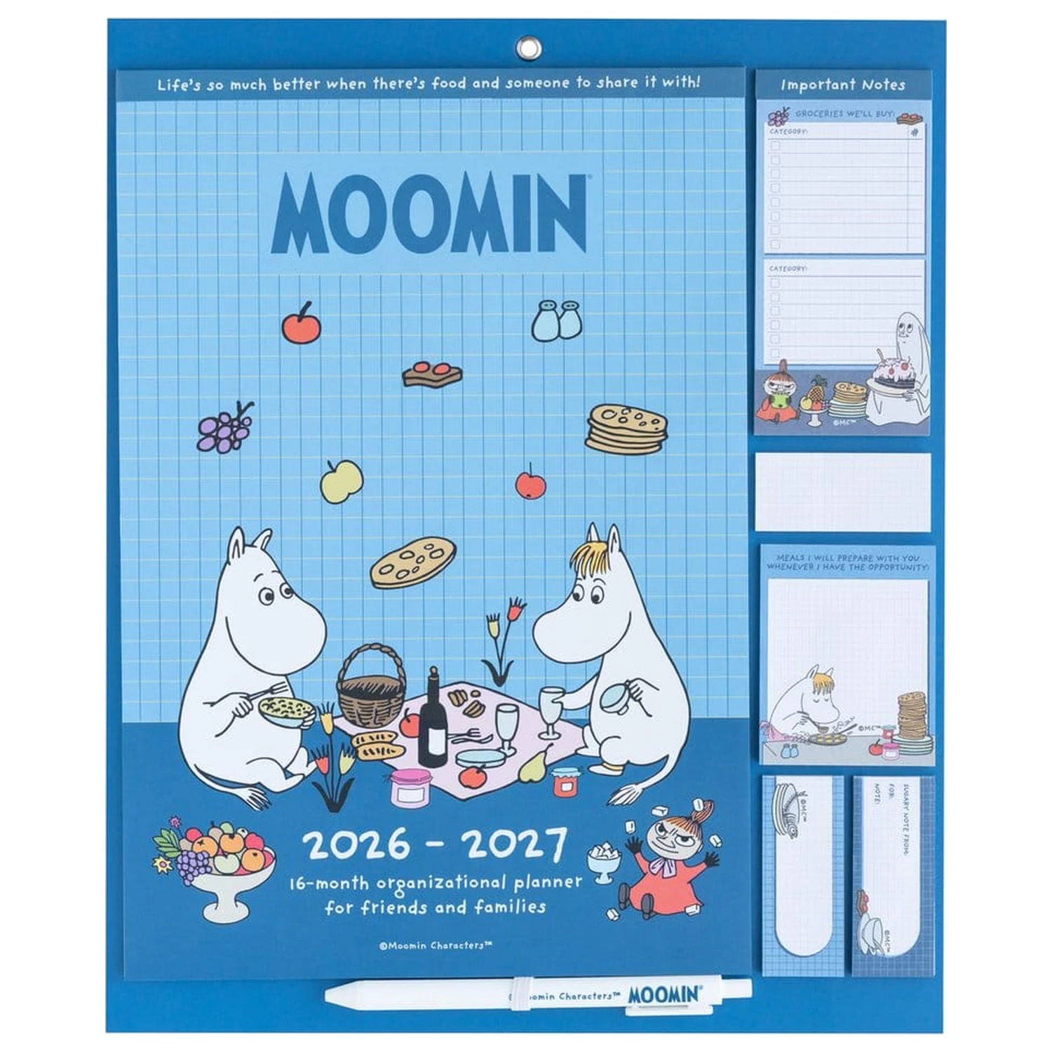Moomin Magnetic Planner 2026/27 30 x 35 cm poza produsului