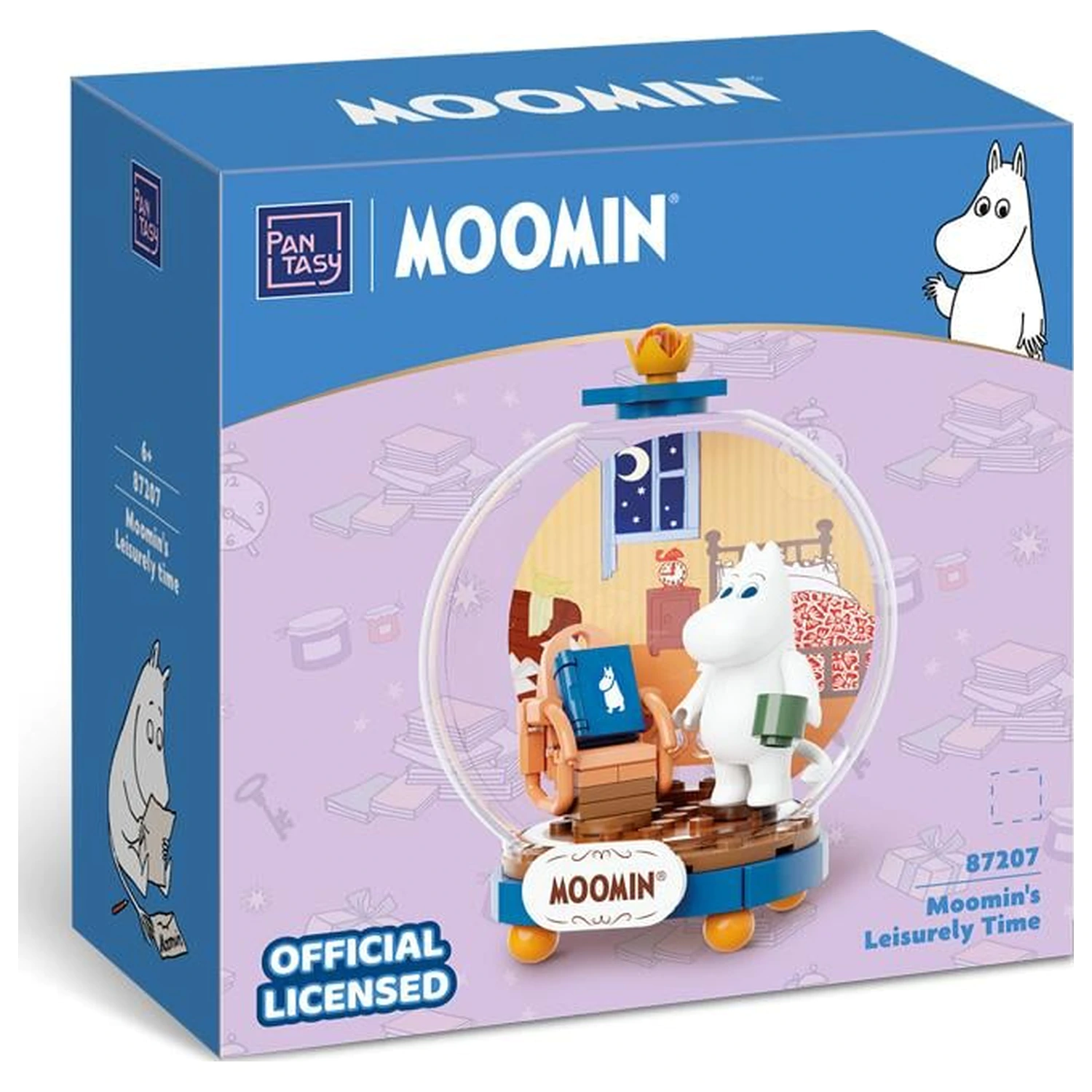 MOOMIN Moomin's Leisurely Time Set de constructie 73 piese poza produsului