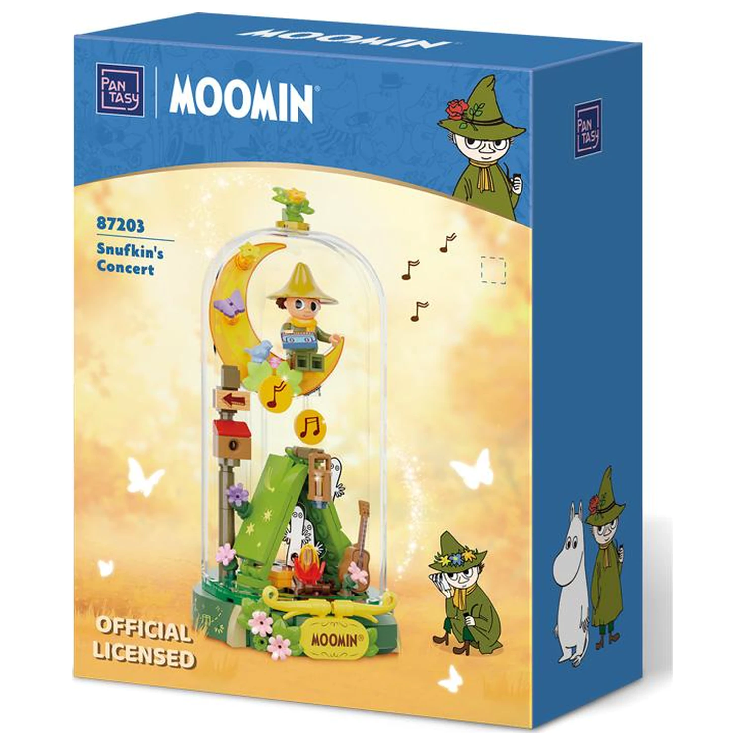 Moomin Snufkin's Concert Set de constructie 225 piese poza produsului