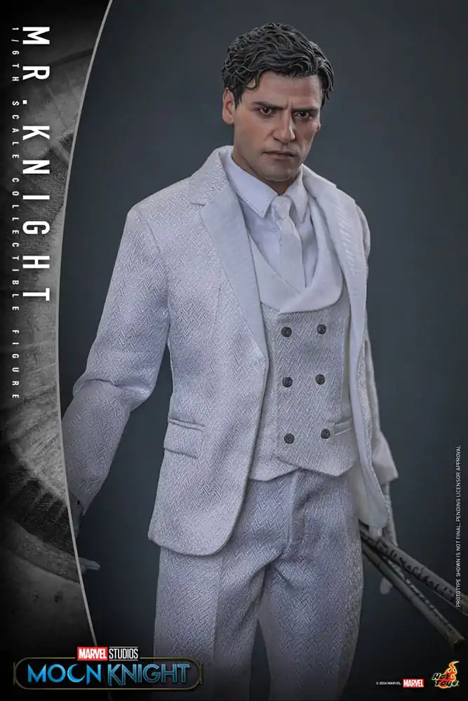 Figurină Acțiune Moon Knight 1/6 Mr. Knight 29 cm poza produsului