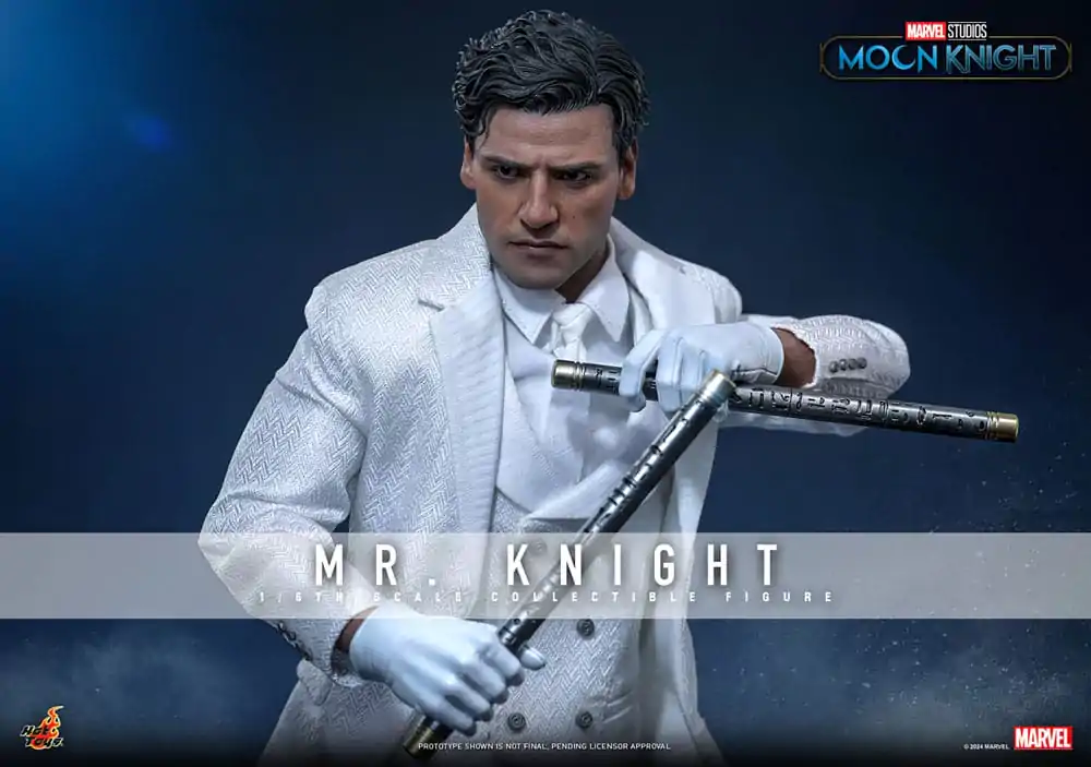 Figurină Acțiune Moon Knight 1/6 Mr. Knight 29 cm poza produsului