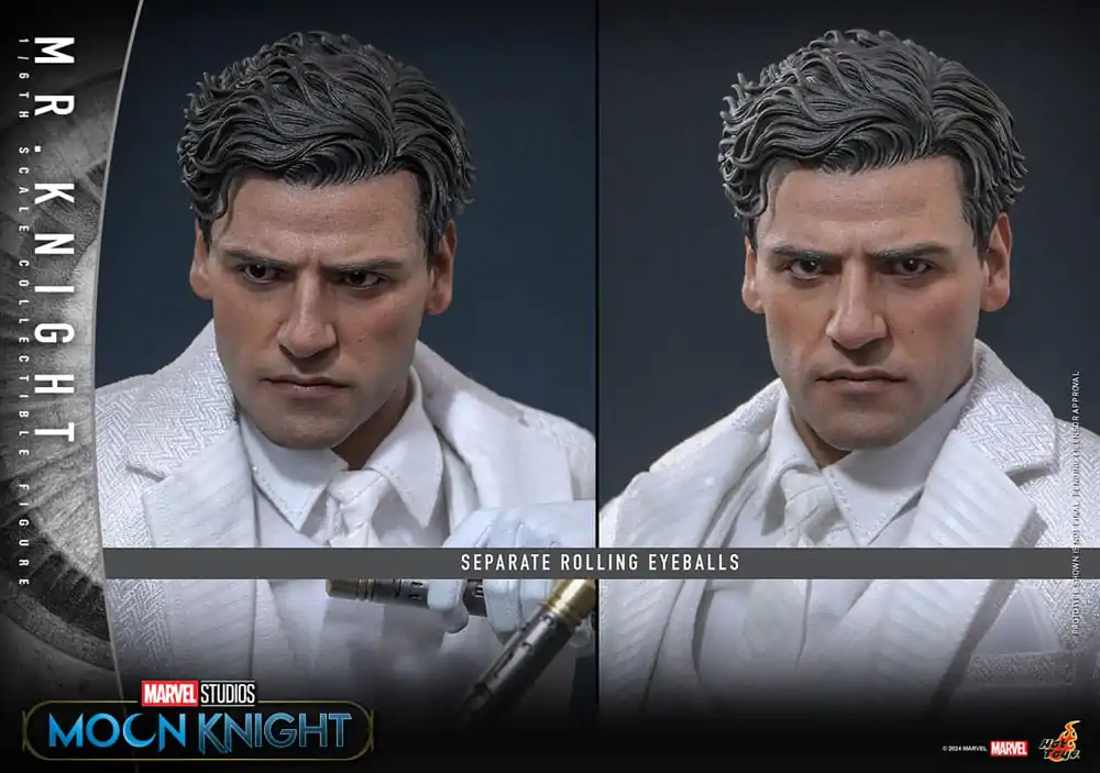 Figurină Acțiune Moon Knight 1/6 Mr. Knight 29 cm poza produsului