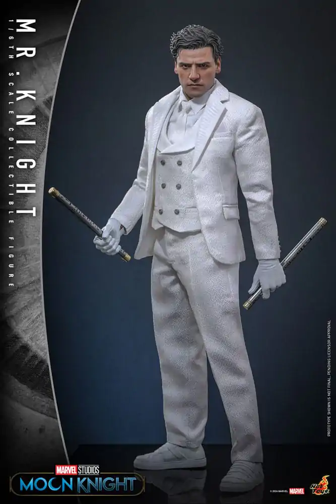 Figurină Acțiune Moon Knight 1/6 Mr. Knight 29 cm poza produsului