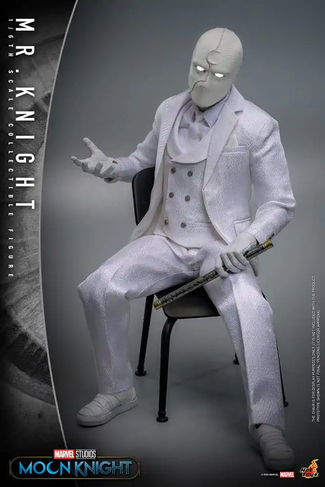 Figurină Acțiune Moon Knight 1/6 Mr. Knight 29 cm poza produsului