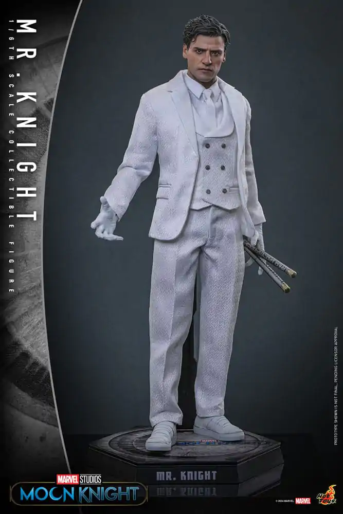 Figurină Acțiune Moon Knight 1/6 Mr. Knight 29 cm poza produsului