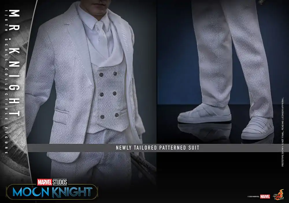 Figurină Acțiune Moon Knight 1/6 Mr. Knight 29 cm poza produsului