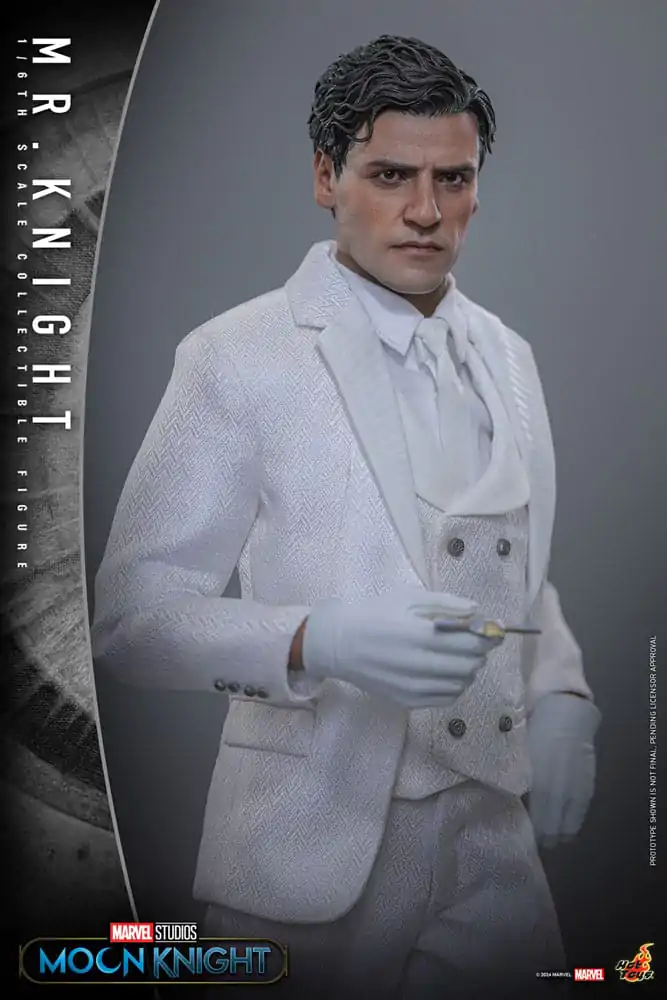 Figurină Acțiune Moon Knight 1/6 Mr. Knight 29 cm poza produsului