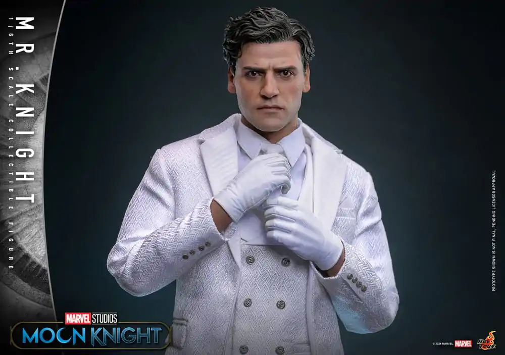 Figurină Acțiune Moon Knight 1/6 Mr. Knight 29 cm poza produsului