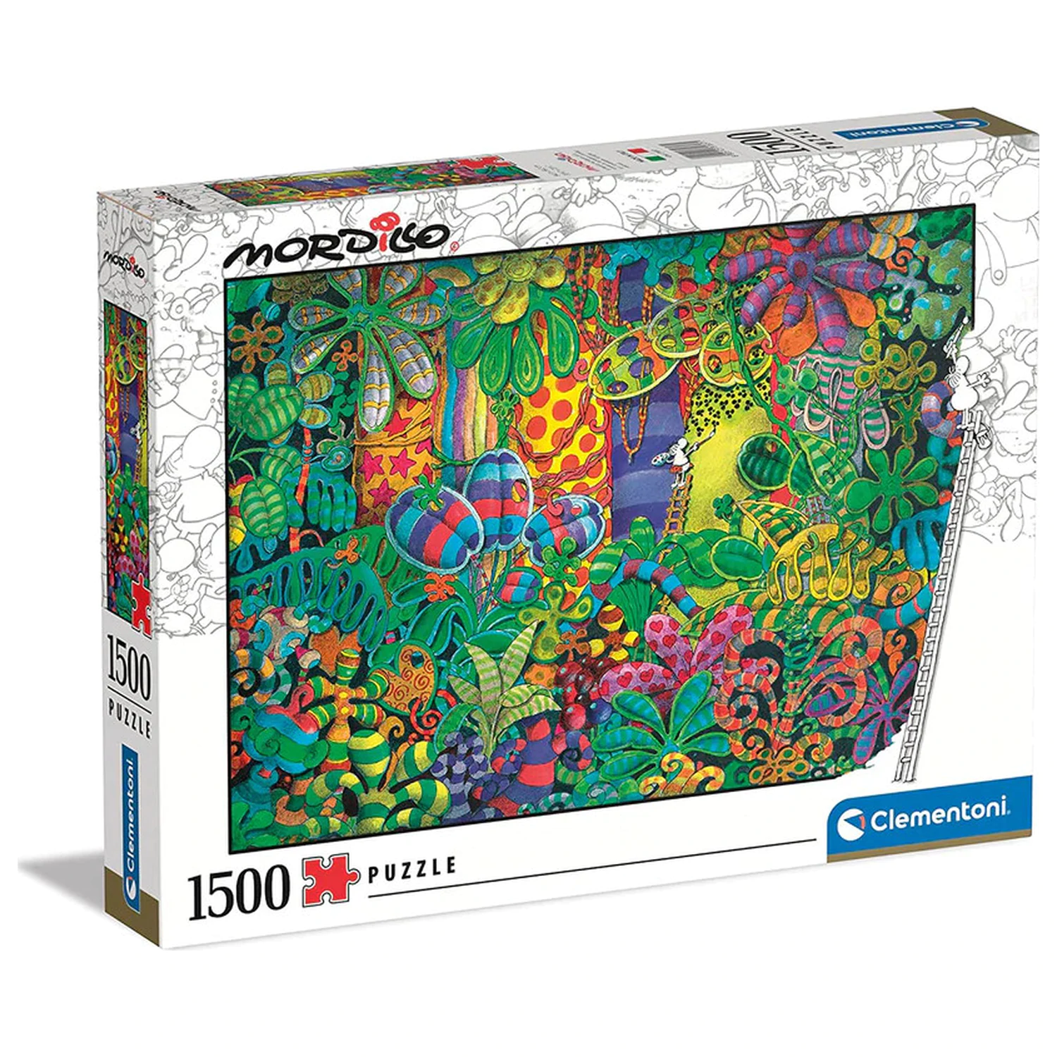 Mordillo puzzle din 1500 piese Clementoni poza produsului
