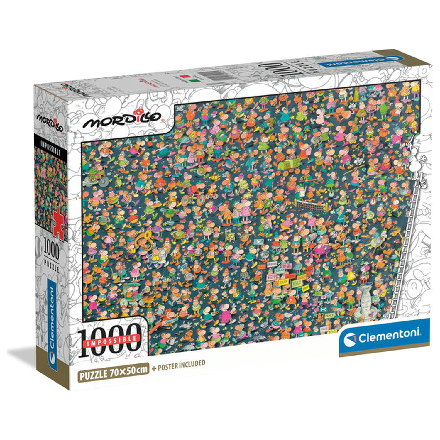 Mordillo Impossible puzzle 1000 piese poza produsului