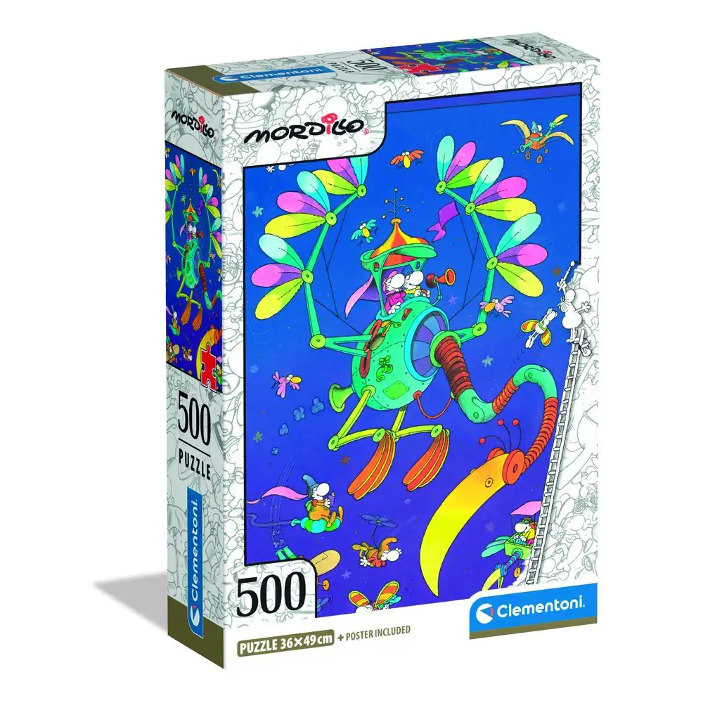 Mordillo The Journey puzzle 500 piese poza produsului