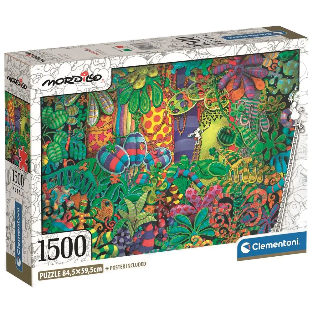 Puzzle Mordillo The Painter 1500 piese poza produsului