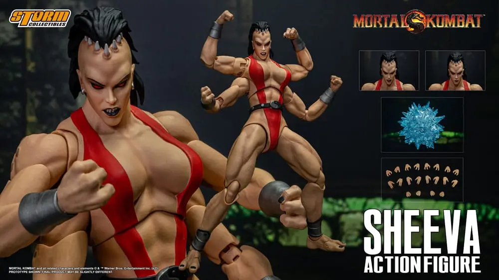 Figurină Acțiune Mortal Kombat 1/12 Sheeva 18 cm poza produsului