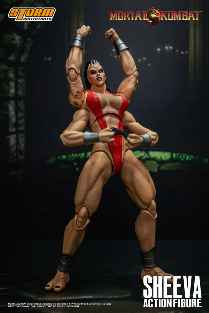 Figurină Acțiune Mortal Kombat 1/12 Sheeva 18 cm poza produsului