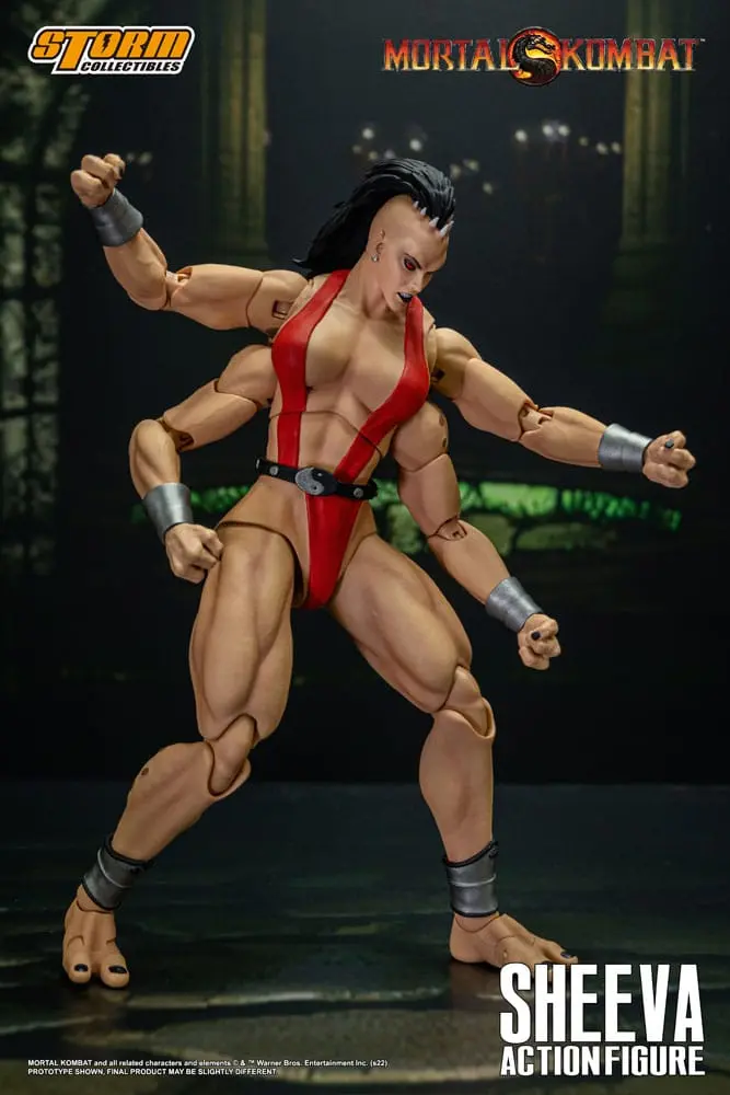 Figurină Acțiune Mortal Kombat 1/12 Sheeva 18 cm poza produsului