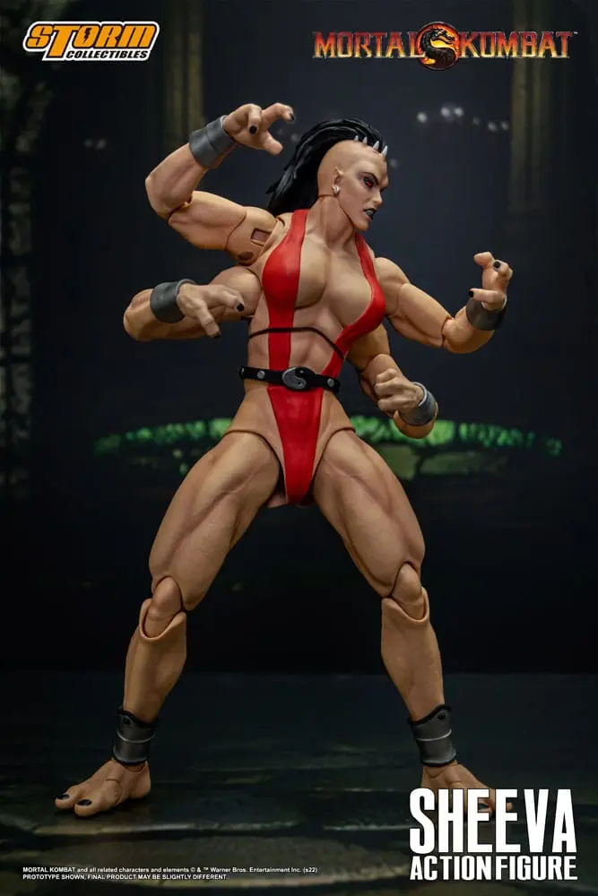 Figurină Acțiune Mortal Kombat 1/12 Sheeva 18 cm poza produsului