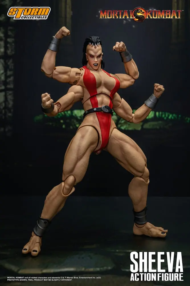 Figurină Acțiune Mortal Kombat 1/12 Sheeva 18 cm poza produsului