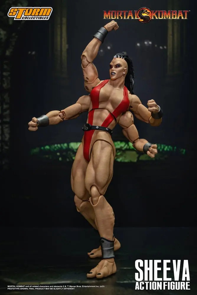 Figurină Acțiune Mortal Kombat 1/12 Sheeva 18 cm poza produsului