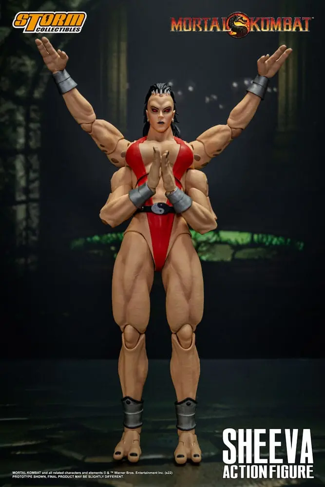 Figurină Acțiune Mortal Kombat 1/12 Sheeva 18 cm poza produsului