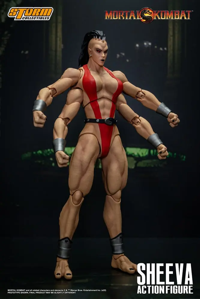 Figurină Acțiune Mortal Kombat 1/12 Sheeva 18 cm poza produsului