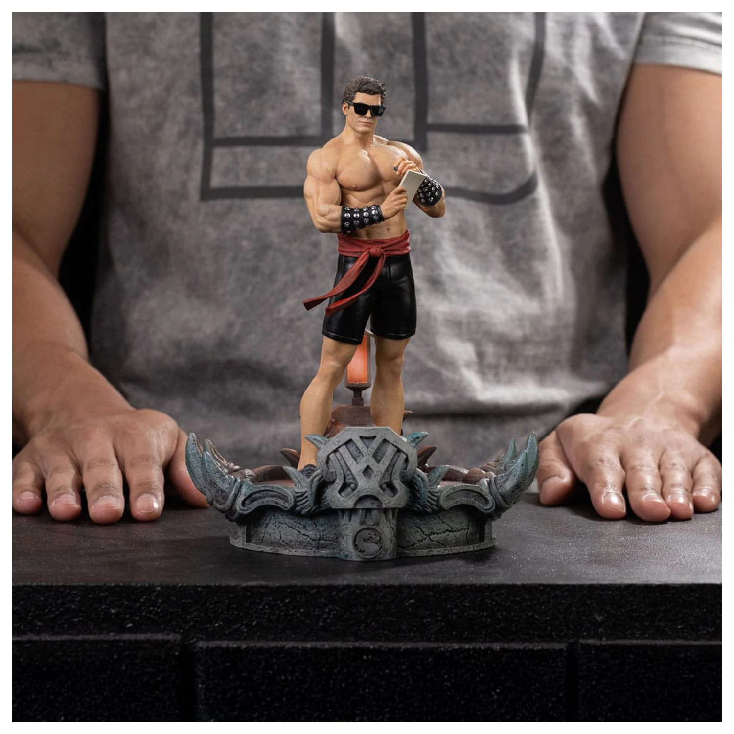 Mortal Kombat Statuie la scară de arta 1/10 Johnny Cage 24 cm poza produsului