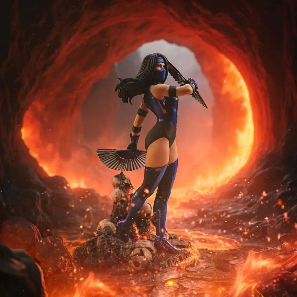 Statuie artistică la scară Mortal Kombat 1/10 Kitana 22 cm poza produsului