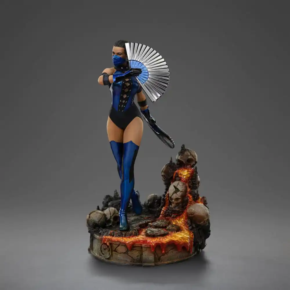 Statuie artistică la scară Mortal Kombat 1/10 Kitana 22 cm poza produsului