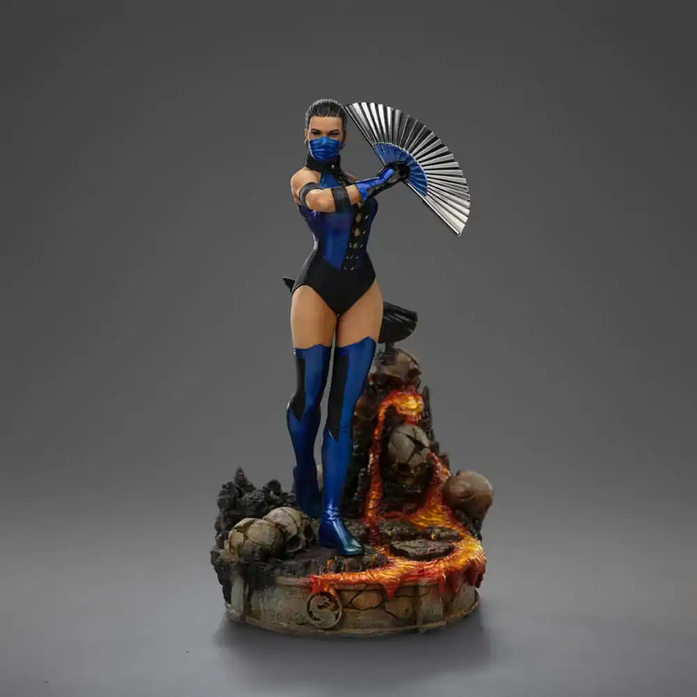 Statuie artistică la scară Mortal Kombat 1/10 Kitana 22 cm poza produsului