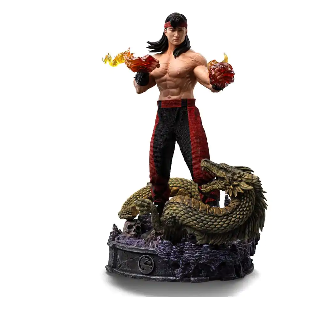 Statuie Scară Artistică Mortal Kombat 1/10 Liu Kang 23 cm poza produsului