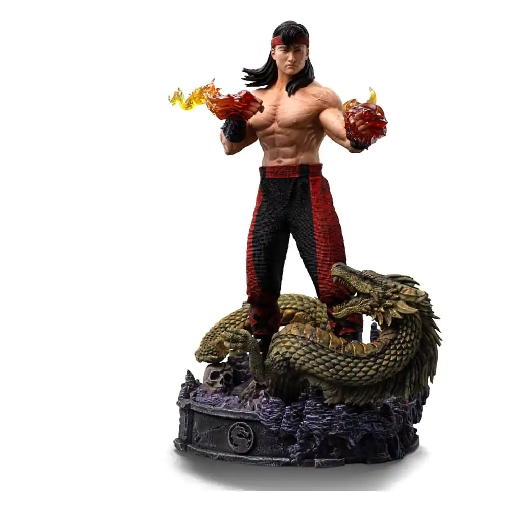 Statuie Scară Artistică Mortal Kombat 1/10 Liu Kang 23 cm poza produsului