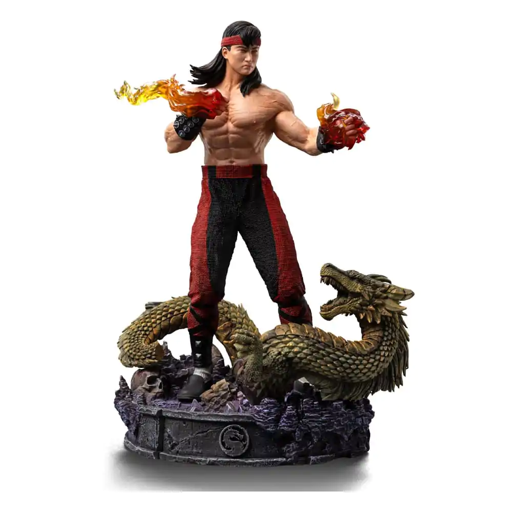 Statuie Scară Artistică Mortal Kombat 1/10 Liu Kang 23 cm poza produsului