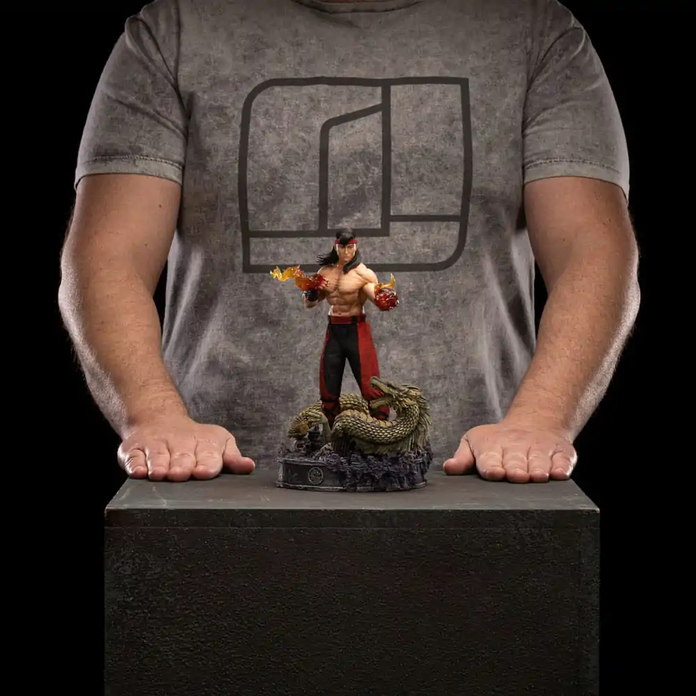 Statuie Scară Artistică Mortal Kombat 1/10 Liu Kang 23 cm poza produsului