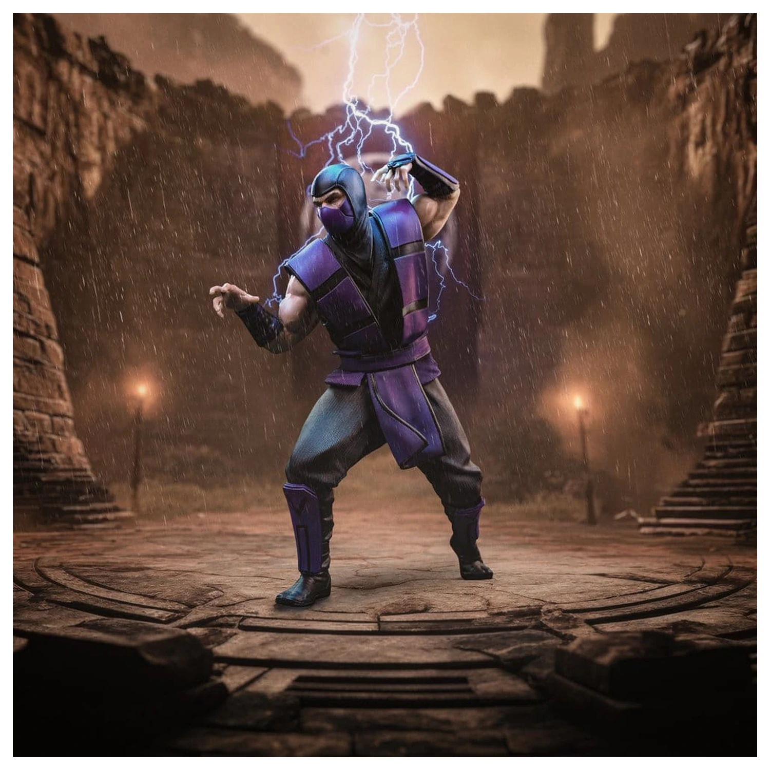 Statueta Mortal Kombat Art Scale 1/10 Rain 21 cm poza produsului