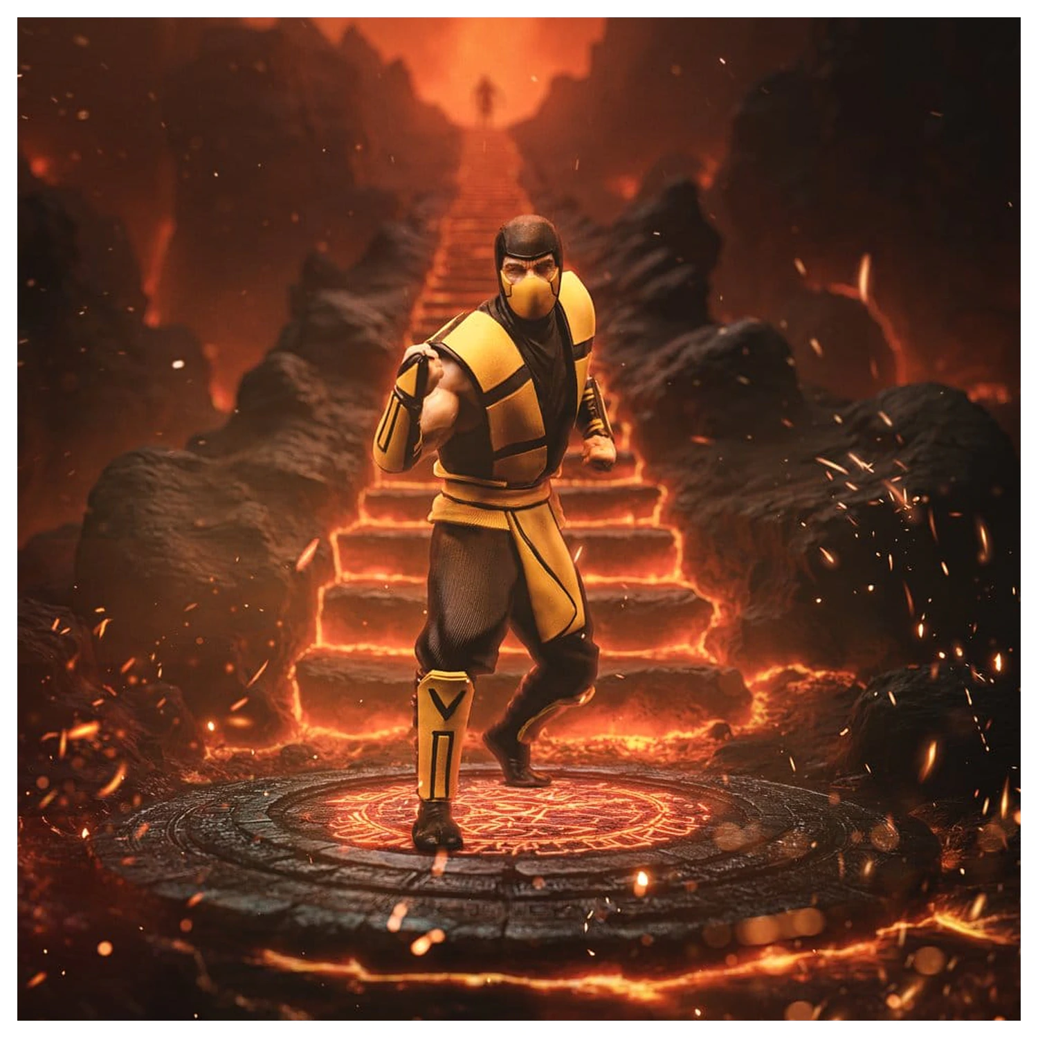 Mortal Kombat Art Scale Statuie 1/10 Scorpion (Variant) 21 cm poza produsului