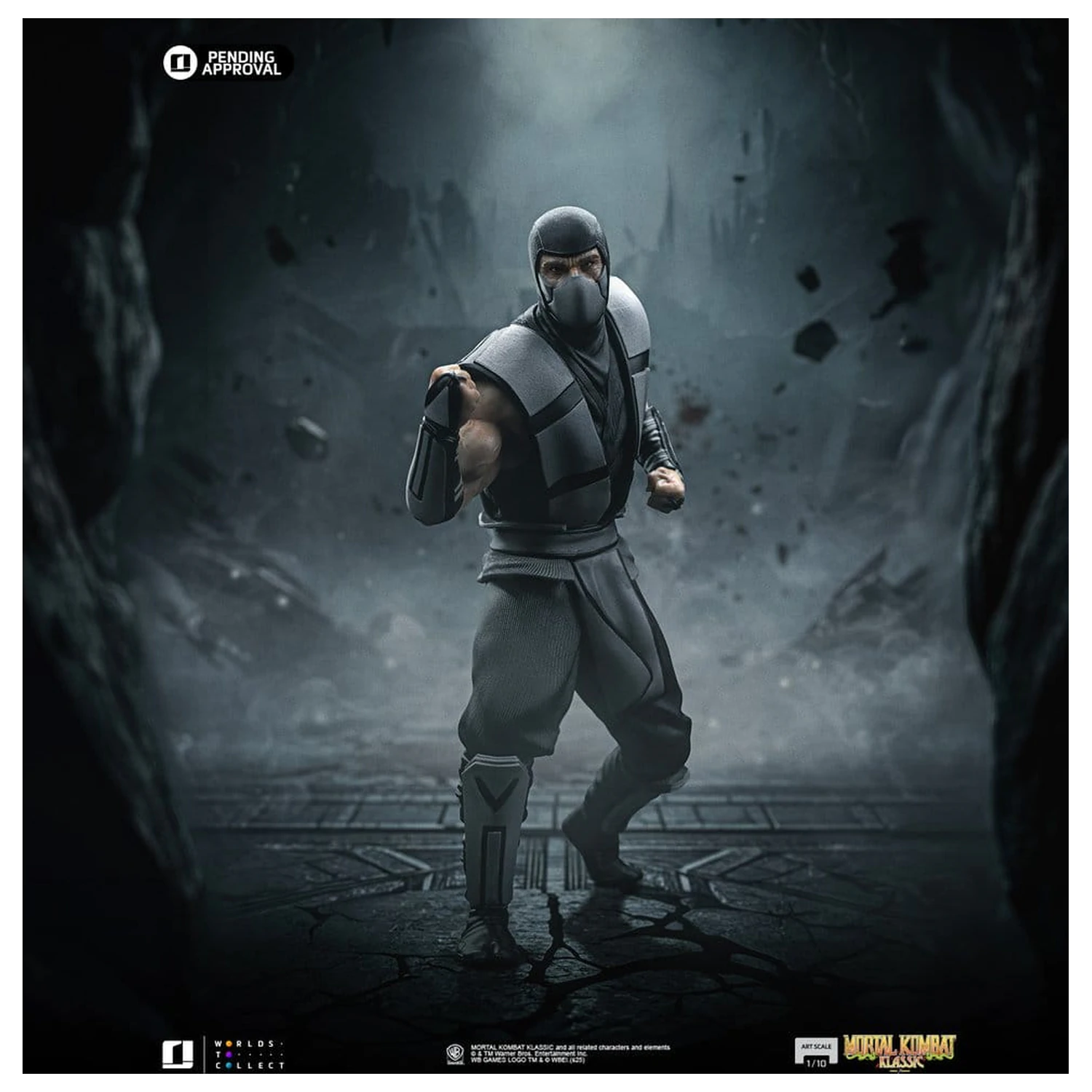 Mortal Kombat Art Scale Statuie 1/10 Smoke 21 cm poza produsului