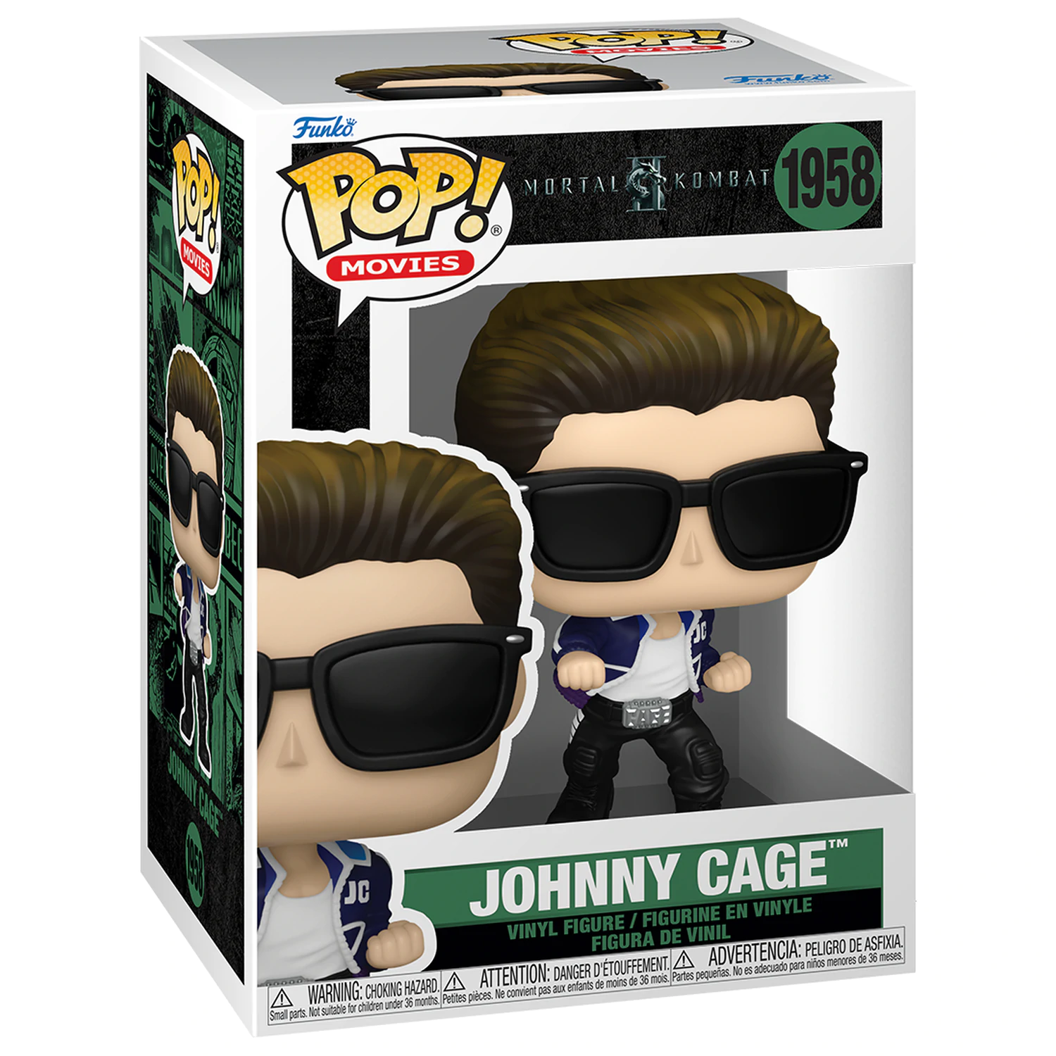 Mortal Kombat II (2026) Funko POP! Games Figurina de vinil Johnny Cage 9 cm poza produsului