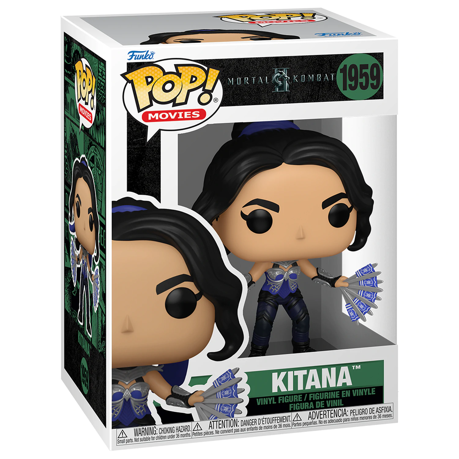 Mortal Kombat II (2026) Funko POP! Games Figurina de vinil Kitana 9 cm poza produsului