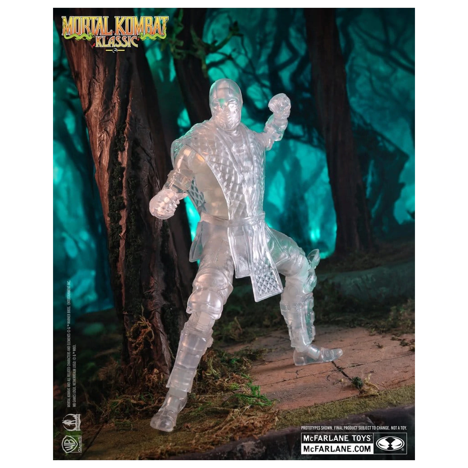 Mortal Kombat Klassic Figurina de actiune Reptile (Invisible) 18 cm poza produsului