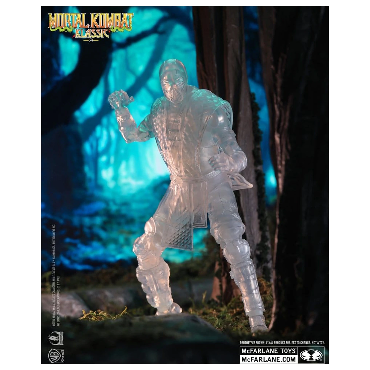 Mortal Kombat Klassic Figurina de actiune Reptile (Invisible) 18 cm poza produsului