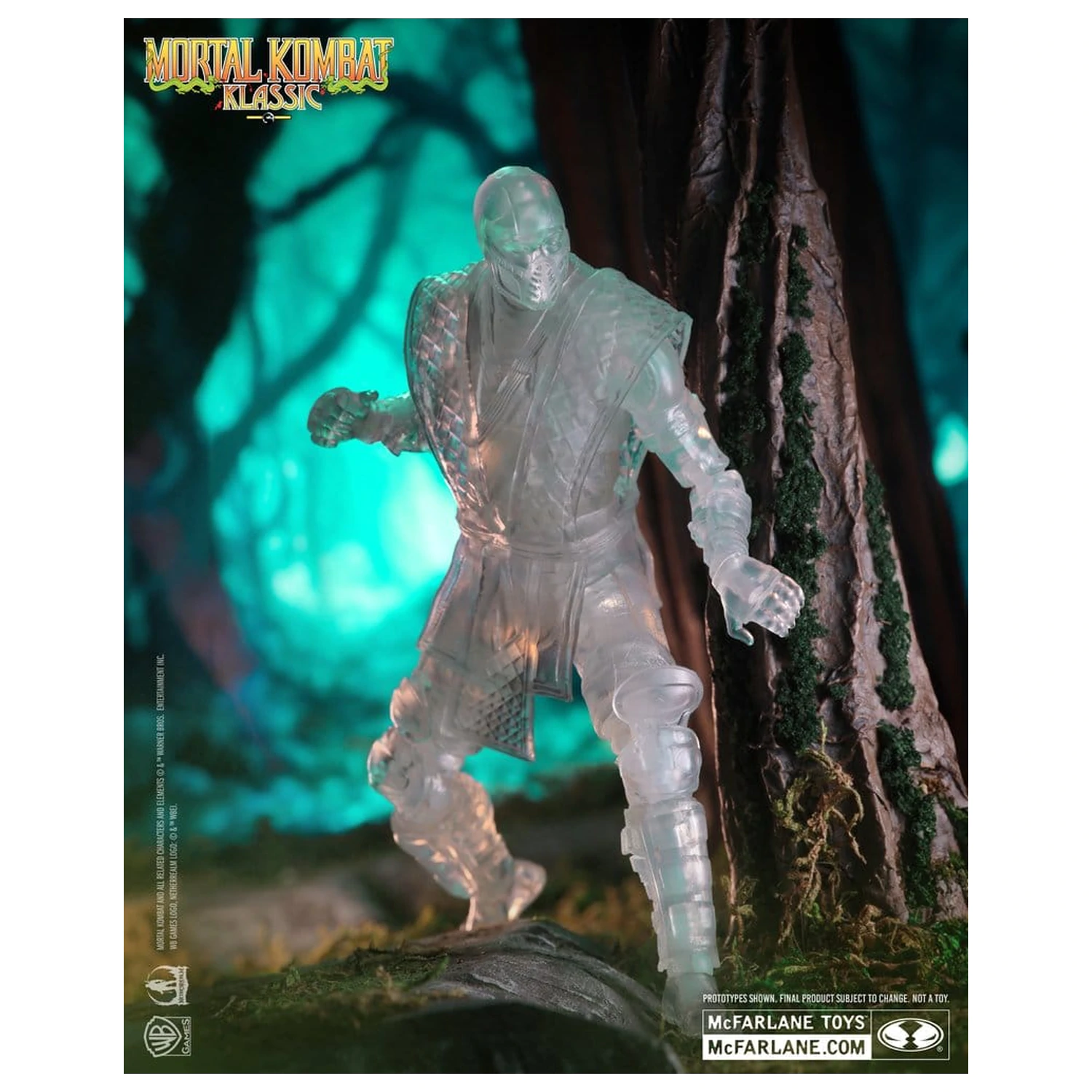 Mortal Kombat Klassic Figurina de actiune Reptile (Invisible) 18 cm poza produsului